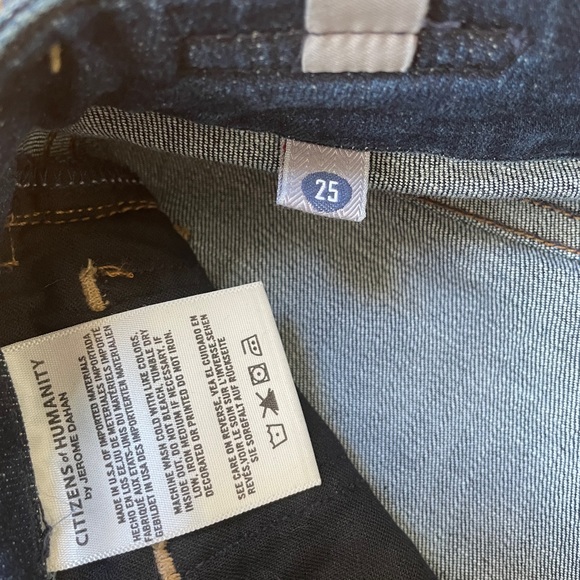 Citizens of Humanity Arielle Midrise Skinny - Size 25 - Great Condition - Picture 7 of 8